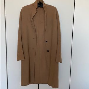 All Saints wool coat women’s camel color